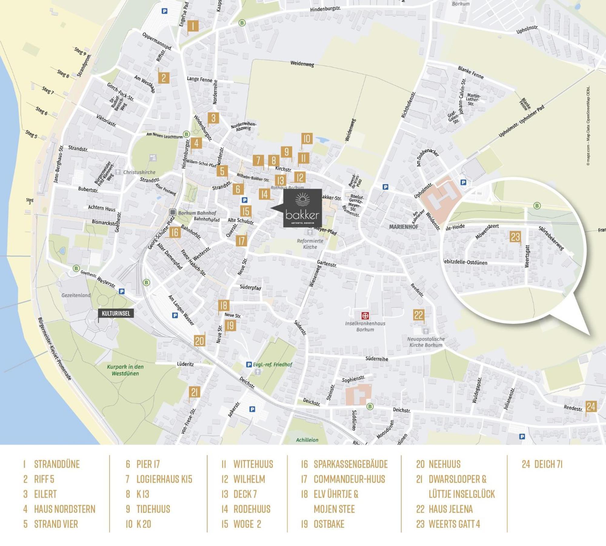 Haus Jelena Appartement 4 博尔库姆 外观 照片
