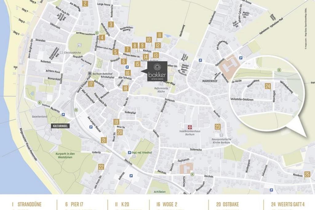 Haus Jelena Appartement 4 博尔库姆 外观 照片